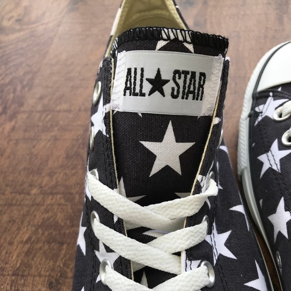 NWT Converse CT OX B/W Stars 🌟 M AUTHENTIC - Picture 6 of 8